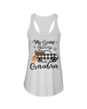 Blessings Call me Grandma pumpkin truck Ladies Flowy Tank tile