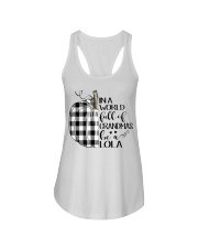 Pumpkin- Be a lola Ladies Flowy Tank tile