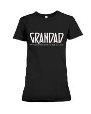 Grandad because grandfather for old guy - RV4 Premium Fit Ladies Tee thumbnail