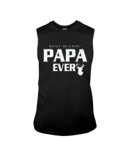 Best buckin' Papa ever RV1 Sleeveless Tee thumbnail