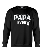 Best buckin' Papa ever RV1 Crewneck Sweatshirt thumbnail
