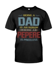 Being a Pepere is priceless Premium Fit Mens Tee thumbnail