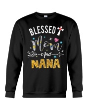 Blessed Mom and nana Crewneck Sweatshirt tile