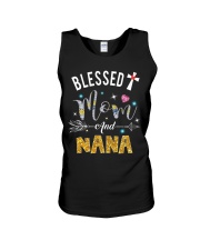 Blessed Mom and nana Unisex Tank tile