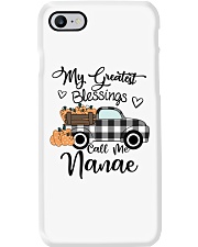 Blessings Call me Nanae pumpkin truck Phone Case tile