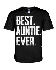 New - Best Auntie Ever V-Neck T-Shirt thumbnail