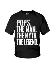 Pops - The Man - The Myth - V2 Youth T-Shirt tile