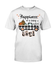 Happiness is being a Gigi Pumpkins Truck V2 Classic T-Shirt front