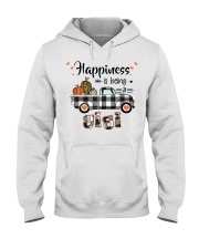 Happiness is being a Gigi Pumpkins Truck V2 Hooded Sweatshirt tile