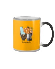 Love nana life - Fall art Color Changing Mug tile