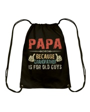 PaPa - Because Grandfather is for old guy - RV5 Drawstring Bag tile