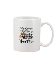 Blessings Call me NanNan pumpkin truck Mug tile