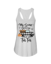 Blessings Call me Tata pumpkin truck Ladies Flowy Tank tile