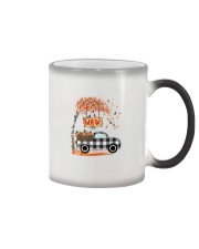 Blessed maw Fall Truck Color Changing Mug tile