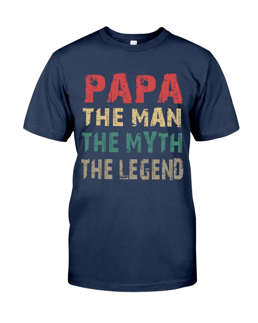 Papa - The man knows everything Classic T-Shirt