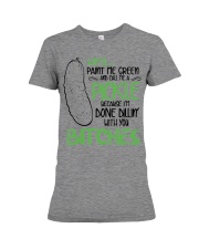 Paint me Green Premium Fit Ladies Tee thumbnail