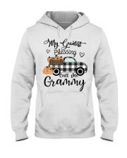 Blessings Call me Grammy pumpkin truck Hooded Sweatshirt tile
