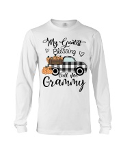 Blessings Call me Grammy pumpkin truck Long Sleeve Tee tile