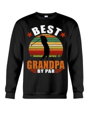 Best Grandpa By Par Crewneck Sweatshirt thumbnail