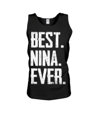New - Best Nina Ever Unisex Tank thumbnail