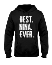 New - Best Nina Ever Hooded Sweatshirt thumbnail