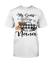 Blessings Call me Nana pumpkin truck Classic T-Shirt tile