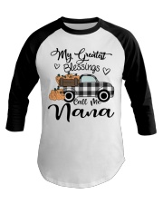 Blessings Call me Nana pumpkin truck Baseball Tee tile
