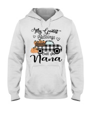 Blessings Call me Nana pumpkin truck Hooded Sweatshirt tile
