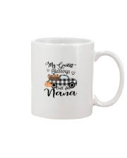 Blessings Call me Nana pumpkin truck Mug tile