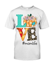love mom life pumpkin Premium Fit Mens Tee tile