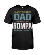 I have two titles Dad and Bompa - RV10 Premium Fit Mens Tee thumbnail