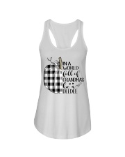 Pumpkin- Be a deedee Ladies Flowy Tank tile