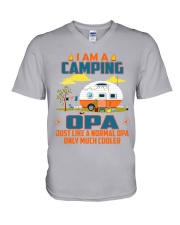 Opa - Camping Cooler V-Neck T-Shirt thumbnail