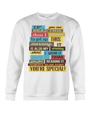Text Tee Crewneck Sweatshirt tile