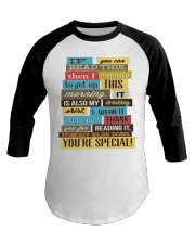 Text Tee Baseball Tee tile