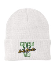 Keep Calm Smoke Weed Knit Beanie thumbnail
