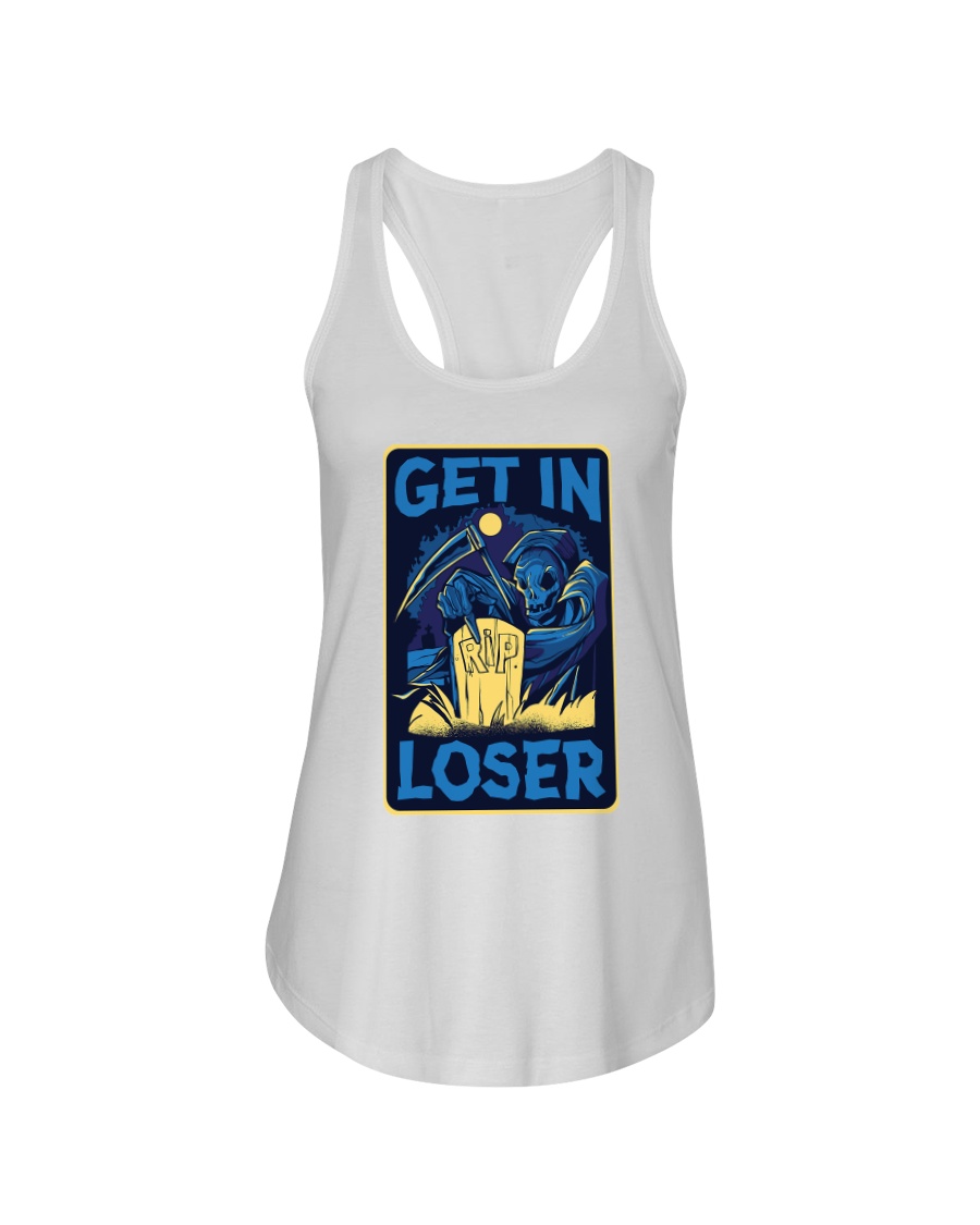 Get In Loser Ladies Flowy Tank