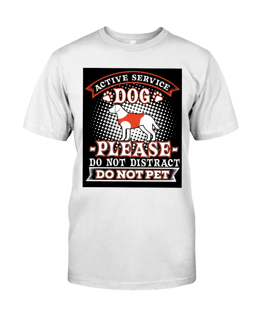 Active Service Dog Classic T-Shirt