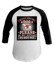 Active Service Dog Baseball Tee thumbnail