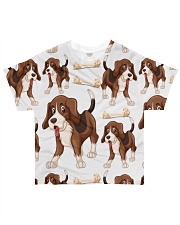 Dogs And Bones All-Over T-Shirt tile