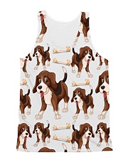 Dogs And Bones All-over Unisex Tank front