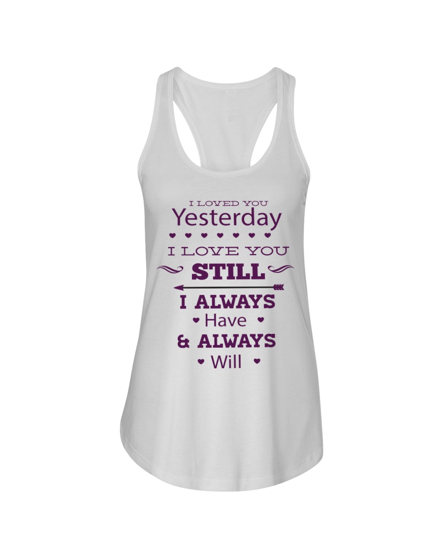 I Love You Ladies Flowy Tank