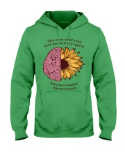 Mental Health Awareness Hooded Sweatshirt front