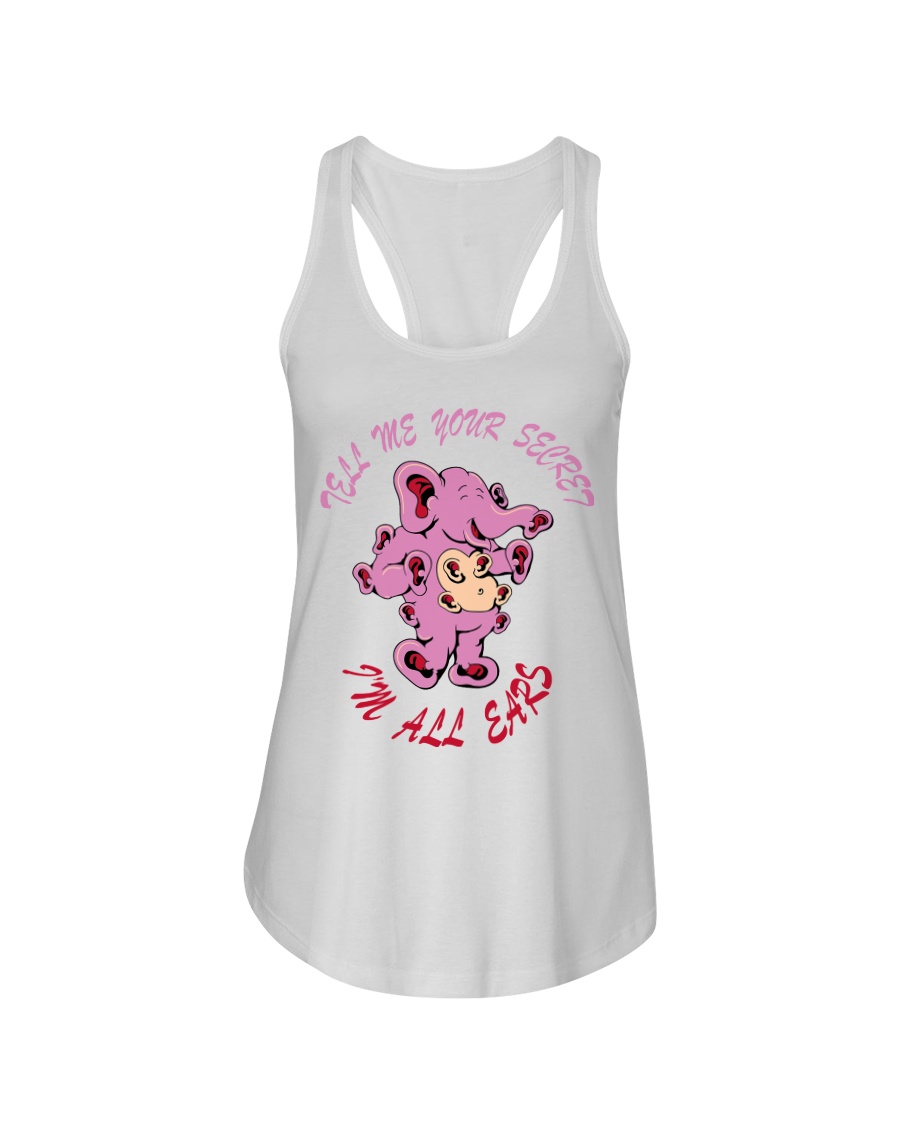 Tell Me Your Secrets Ladies Flowy Tank