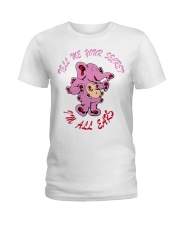 Tell Me Your Secrets Ladies T-Shirt tile