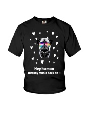 Hey Human Turn My Music Back On Youth T-Shirt thumbnail