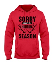 Sorry I can't Hooded Sweatshirt front
