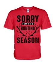 Sorry I can't V-Neck T-Shirt front