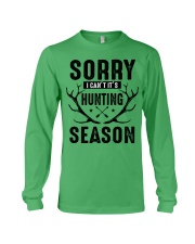 Sorry I can't Long Sleeve Tee front