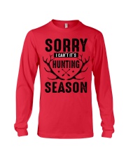Sorry I can't Long Sleeve Tee front